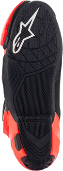 ALPINESTARS Supertech R Vented Boots - Black/Fluorescent Red/White - US 6 / EU 39 2220121-124-39