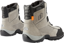 ICON Stormhawk Boots - Gray - Size 8 3403-1174