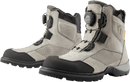 ICON Stormhawk Boots - Gray - Size 8 3403-1174