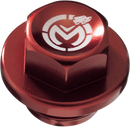 MOOSE OFFROAD Magnetic Float Bowl Drain Plug By Zip-ty - Red DP117
