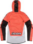 ICON Women's Airform Retro Jacket - Coral, Part Number 2822-1406