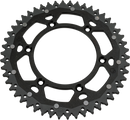 MOOSE OFFROAD Dual Sprocket - 49 Tooth - Black - Yamaha 1210-251-49-10X