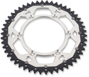 MOOSE OFFROAD Dual Sprocket - 50 Tooth - Silver - Gas Gas/Husqvarna/Husaberg/KTM 1210-897-50-11X