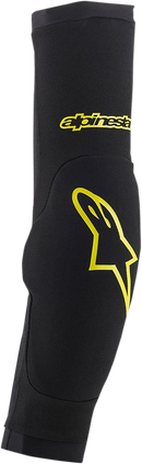 ALPINESTARS Paragon Plus Elbow Protectors - Black/Acid Yellow - Large 1652519-1047-LG