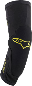 ALPINESTARS Paragon Plus Knee Protectors - Black/Acid Yellow - Small 1652419-1047-SM