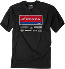 FACTORY EFFEX Honda 21 Racewear T-Shirt - Black - Large 24-87324