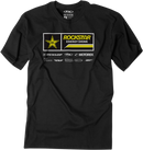 FACTORY EFFEX Rockstar 21 Racewear T-Shirt - Black - XL 24-87626