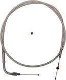 BARNETT Platinum Series Idle Cable - +6" - Dyna/Softail/FXR 106-30-40015-06