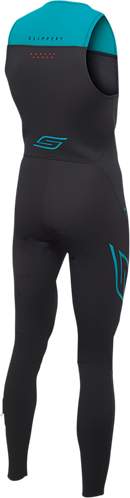SLIPPERY Breaker Wetsuit and Jacket Combo 2XL - Black/Aqua, Part 3201-0292