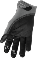 SLIPPERY Circuit Gloves XS Black/Charcoal with Anti-Slip Gel Print and Flexibility Features