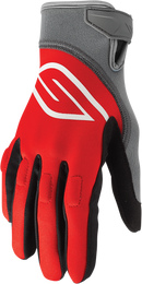 SLIPPERY Circuit Gloves XS by SLIPPERY - Red and Charcoal, Part Number 3260-0426