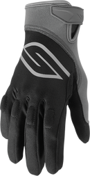 SLIPPERY Circuit Gloves Model 3260-0446 – Black and Charcoal, Medium