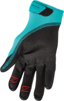 SLIPPERY Circuit Gloves Black/Aqua XL (Part Number 3260-0436)