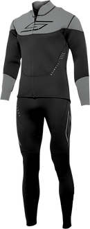 SLIPPERY Breaker Wetsuit and Jacket Combo - Black/Charcoal, Large - Part 3201-0278