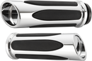 ARLEN NESS Deep Cut Comfort Series Grips - TBW - Chrome 07-052