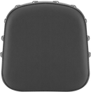SADDLEMEN Sissy Bar Pad - Smooth - Black - Studded - FL '99-'23 040701