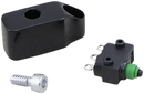 PERFORMANCE MACHINE (PM) Control Switch Housing with Switch - Brake and Clutch - Black (Part No. 0062-2942-B)
