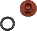 WORKS CONNECTION Honda 24-077 Aluminum Oil Filler Plug with Sealing O-ring