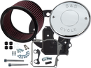 S&S CYCLE Air Cleaner Kit with Cover - Nostalgic Script - Chrome 170-0294E