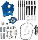 S&S CYCLE Cam Chest Kit with Plate - Chain Drive - Water Cooled - 475 Cam - Black Pushrods - M8 310-1008B