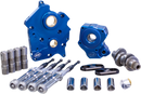 S&S CYCLE Cam Chest Kit with Plate - Chain Drive - Water Cooled - 475 Cam - Chrome Pushrods - M8 310-1000B
