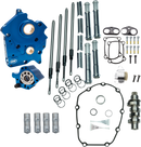 S&S CYCLE Cam Chest Kit with Plate - Chain Drive - Oil Cooled - 475 Cam - Chrome Pushrods - M8 310-1004B