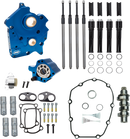 S&S CYCLE Cam Chest Kit with Plate - Chain Drive - Oil Cooled - 475 Cam - Black Pushrods - M8 310-1012B