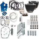 S&S CYCLE 128" Power Package - Chain Drive - Black Granite with Highlighted Fins - 114"/117" M8 310-1109B