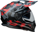 Z1R Range Helmet - Camo Red, Small - Model 0140-0094 with Polycarbonate Shield and Adjustable Visor