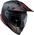 Z1R Range Helmet - Uptake Black/Red Medium - Part 0140-0015