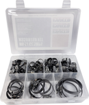 PARTS UNLIMITED Assortment Kit - Hose Clamp - 60-Pieces T03-6242K