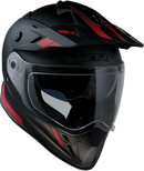 Z1R Range Helmet - Uptake Black/Red Large (Part