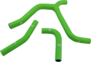 MOOSE OFFROAD Race Fit Radiator Hose Kit - Green - Kawasaki KAW-99-GN