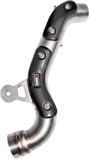 AKRAPOVIC Link Pipe - Titanium - High L-B12SO11