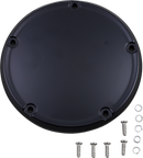 DRAG SPECIALTIES Derby Cover - Matte Black - 5 Hole - '18-'25 Softail D33-0118MB