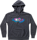MOOSE OFFROAD Women's Retro Hoodie - Gray - Medium 3051-1151