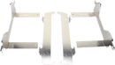 MOOSE OFFROAD Radiator Braces - Silver - Yamaha 11-158