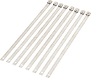 MOOSE OFFROAD Cable Tie - Silver - 8" - 8 Pack 304-0509