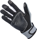 BILTWELL Baja Gloves - Gray - Medium 1508-1101-303