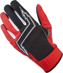 BILTWELL Baja Gloves - Red - Small 1508-0801-302