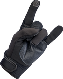 BILTWELL Baja Gloves - Black Out - XS 1508-0101-301