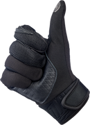 BILTWELL Baja Gloves - Black Out - XS 1508-0101-301