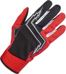BILTWELL Baja Gloves - Red - Medium 1508-0801-303