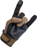 BILTWELL Baja Gloves - Chocolate - XS 1508-0201-301