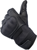 BILTWELL Bridgeport Gloves - Black Out - Small 1509-0101-302