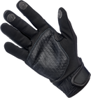 BILTWELL Baja Gloves - Black Out - Small 1508-0101-302