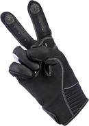 BILTWELL Bridgeport Gloves - Red - Medium 1509-0801-303