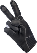 BILTWELL Bridgeport Gloves - Tan - Small 1509-0901-302