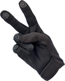 BILTWELL Anza Gloves - Black Out - Medium 1507-0101-003