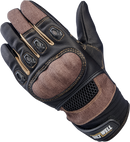 BILTWELL Bridgeport Gloves - Chocolate - Medium 1509-0201-303